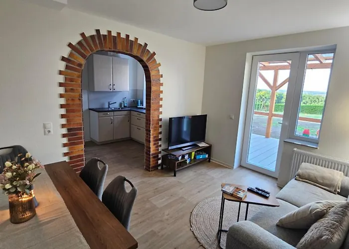 Ferienwohnung- Panoramaterrasse&ländliche Ruhe Apartment *