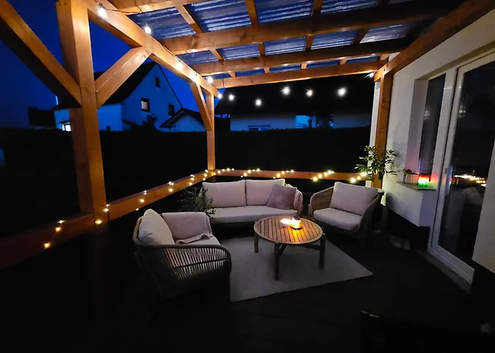 Ferienwohnung- Panoramaterrasse&ländliche Ruhe *